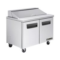 Blue Air Sandwich Prep Refrigerator BLPT48 - Two Door