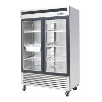 EFI Glass Reach In Refrigerator C2-54GDSVC - Two Door
