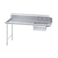 EFI Left Soil Dish Table SIST84L - 84"
