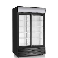 EFI Refrigerated Merchandiser C2S-45GD - 2-Section Sliding Door