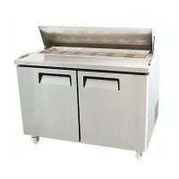 EFI Sandwich Prep Refrigerator CSDR2-60VC - Two Door