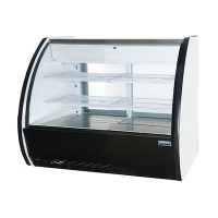Ojeda Floor Refrigerated Deli Case VENUS-6R - 72", Curved Glass