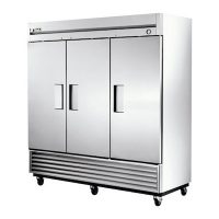TRUE Reach in Refrigerator T-72 - Three Door