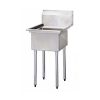 TSS-1818-0 Thorinox One Compartment Sink - No Drain Board TSS-1818-0 - 18"x18"x11"