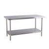 DSST-2424-GS Thorinox Stainless Steel Work Table DSST-2424-GS - 24" x 24", 18 Gauge