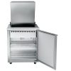 UST2706R Traulsen Compact Sandwich Prep Table UST2706R - Hinged Flat Top