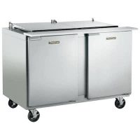 Traulsen Refrigerated Sandwich Prep Table UST4818RR - Two Door