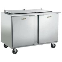 Traulsen Refrigerated Sandwich Prep Table UST7224LR - Two Door