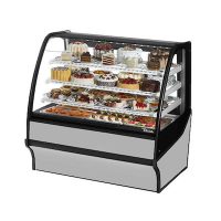TRUE TDM-R-36-GE-W Floor Display Refrigerator