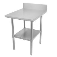DSST-3096-BKSS Thorinox Stainless Steel Work Table With Backsplash DSST-3096-BKSS - 96"