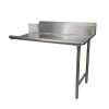 TCDT-3024-R Thorinox Right Clean Dish Table TCDT-3024-R - 24"