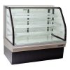 master-bilt cgb-50 floor display refrigerator curved empty inside