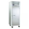 traulsen g12010 one section reach in freezer solid door left side view