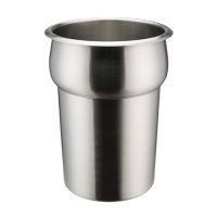 Winco INS-2.5 Stainless Steel Inset Pan - 2.5qt