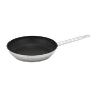 Winco SSFP-9NS Stainless Steel Non-stick Fry Pan - 9in